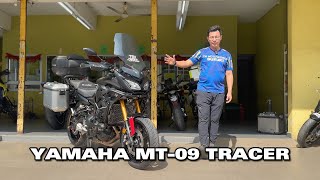 YAMAHA MT09 TRACER REVIEW FULL ACCESORIES TM MOTOWORLD TMM [upl. by Lahpos]