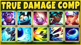 TRUE DAMAGE GROUP FIVE NEW LEGENDARY SKINS BETTER THAN KDA  League of Legends [upl. by Weigle963]