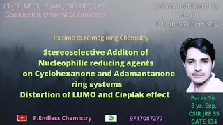 Stereoselective addition of nucleophilic reducing agents Concept of LUMO distortion Cieplak effect [upl. by Annai318]