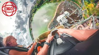 LEGENDIA Lech Coaster ♻️ VR 360 test GoPro Fusion [upl. by Charline]