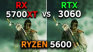 RTX 3060 12GB vs RX 5700 XT 8GB  RYZEN 5 5600  Test in 12 Games  2024 [upl. by Kuehn]