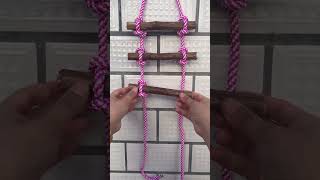 Soft ladder knot Utility knot Rope knot [upl. by Mccullough406]