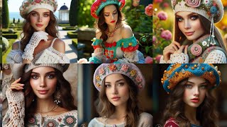 Stunning Crochet knitted ladies berets with matching scarf and glovesfashion crochet art viral [upl. by Meakem]