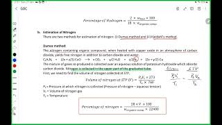 Quantitative analysis of Organic Compounds  Class 11th Chemistry  NEET  JEE  CBSE [upl. by Akapol]