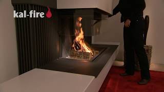 Kalfire Heat Pure 90 3zijdige houthaard [upl. by Catherine]