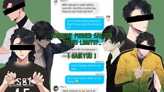 Someone Pushed Sakusa To His Limits  Haikyuu quotLyric Prankquot  I Hate You But Thank You  vent [upl. by Aynod286]