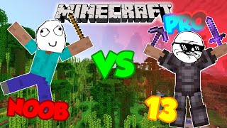 MINECRAFT  NOOB VS PRO 13 [upl. by Griffith111]