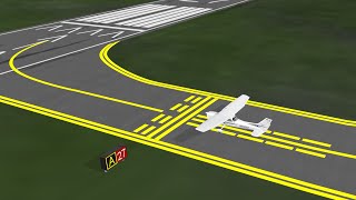 Airport taxiway signs and markings  Sportys Private Pilot Flight Training Tips [upl. by Jehial]