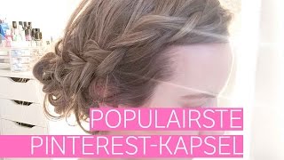 Zo maak je het populairste Pinterestkapsel zelf [upl. by Cami232]