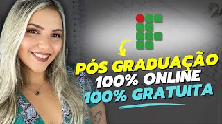 2 EDITAIS de PÓS GRADUAÇÃO TOTALMENTE ONLINE GRATUITAS  400 VAGAS  Mari Rel [upl. by Ailis907]