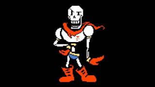 Undertale  Papyrus Theme Song  Bonetrousle [upl. by Crosse]