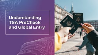 Understanding TSA PreCheck And Global Entry [upl. by Atiuqihs]