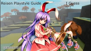 Gensokyo Arena 2  Reisen playstyle guide by 6k mastery idiot [upl. by Kallick]