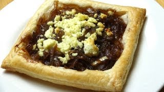 Caramelized Onion Tarts  One Pot Chef [upl. by Chute]