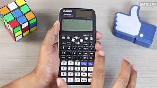 53 funciones que debes conocer de tu calculadora científica  Casio fx991EX [upl. by Secilu]