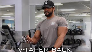 Build A VTaper Back Using These 4 Back Exercises For Wider Back [upl. by Sitsuj280]