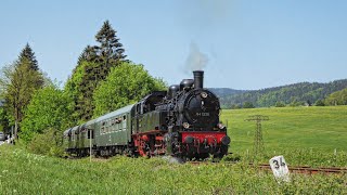 Am Pfingstsonntag mit Dampf über den Rennsteig 28052023 [upl. by Madda136]