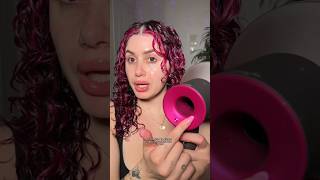 i promise you can diffuse without frizz💖✨ diffusingtutorial pinkcurlyhair pinkcurls [upl. by Artur532]