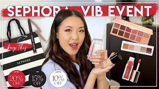 SEPHORA RECOMMENDATIONS  VIB Holiday Savings Event 2022 [upl. by Raval794]