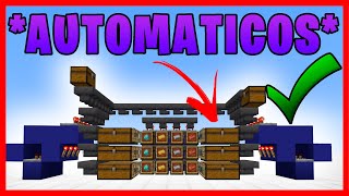 ✅El MEJOR SISTEMA para ORDENAR los COFRES AUTOMATICAMENTE en MINECRAFT 117 👍🏼►►MUY FACIL◄◄ [upl. by Beverley]