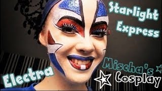 Electra  Starlight Express  Make up timelapse HD 🚄 [upl. by Oribella]