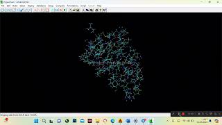 Tutorial Hyperchem Makromolekul [upl. by Omrelliug666]