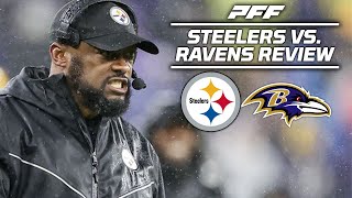 Steelers vs Ravens Week 18 Game Review  PFF [upl. by Dallman832]