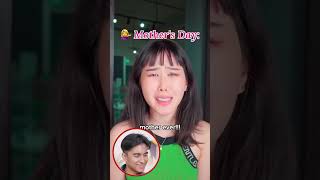 David Matthew Reacts to MiniMoochi Mothers Day vs Fathers Day funny shortsfeed ​⁠ [upl. by Ailet]