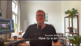 How to scan color film with Plustek 8200i and Silverfast [upl. by Macleod]