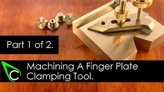 Home Machine Shop Tool Making  Machining A Finger Plate Clamping Tool  Part 1 [upl. by Flint]