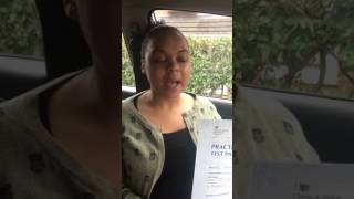 Chantelle passed her driving test first time with Saif at Wednesbury Test Centre [upl. by Nahgiem295]