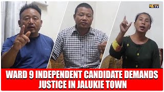 WARD 9 INDEPENDENT CANDIDATE DEMANDS JUSTICE IN JALUKIE TOWN [upl. by Assilym]