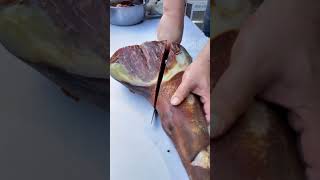 Amazing cutting the dry pork cactusfoodies shorts pork porkrecipes porkmeat porkdishes meat [upl. by Adav]