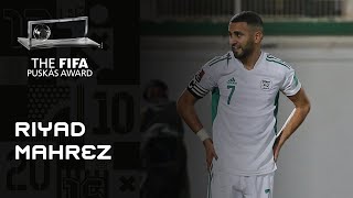 Riyad Mahrez Goal  FIFA Puskas Award 2021 Nominee [upl. by Anoj]