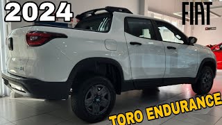 NOVA FIAT TORO ENDURANCE 13 TURBO 2024 VERSÃO DE ENTRADA EM DETALHES E PREÇO [upl. by Merrel]