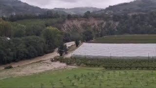 Maltempo Romagna Coldiretti quotA Faenza e nel Ravennate aziende isolate e frutteti sottacquaquot [upl. by Roselba]