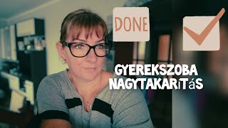 🧹🧽Gyerekszoba nagytakarítás 🧽🧹 cleaningmotivation takarítás motivácioatakaritáshoz cleanwithme [upl. by Annoed680]