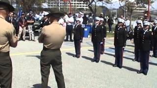 Basic High School MCJROTC Silent Drill Team 2006 [upl. by Maram894]