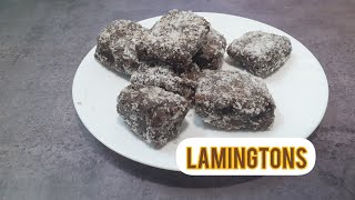 Lamingtons Recipe Australian lamingtonsEasy Lamington cake recipe [upl. by Rosol]