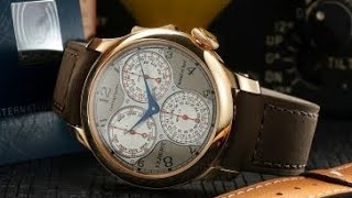 F P Journe Centigraphe Souverain Pink gold chronograph [upl. by Yenar]