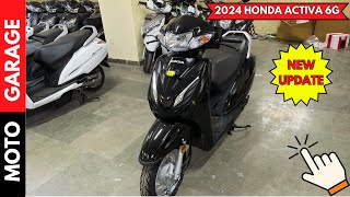 2024 Honda Activa 6G BS7 New Model E20  On Road Price Update  Mileage  Features Detail Review [upl. by Eli]