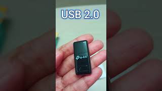 TPLINK WiFi Dongle 300 Mbps USB WiFi Adapter unboxing। shorts youtubeshort tplink tplinkrouter [upl. by Aleunamme]