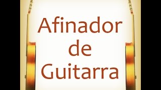 AFINADOR DE GUITARRA ONLINE [upl. by Pennington354]