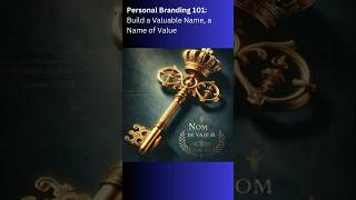 Personal Branding 101 Build a Good Name shortvideo shortsvideo [upl. by Anits]