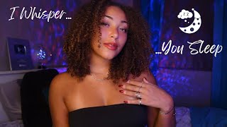 ASMR  I Whisper You Sleep ♡ Slow Clicky Whispers IN YOUR EARS 🌙★ [upl. by Maye200]