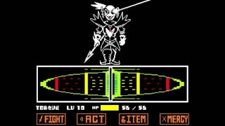 Undertale  Undyne fight Genocide run  Challenge [upl. by Rici794]