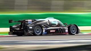 The Ginetta G61LTP3 is the best sounding LMP3 Gen 2 car Nissan V8 Engine w Rear Exhaust Roar [upl. by Ebaj270]