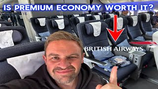 British Airways Premium Economy ReviewIS IT WORTH IT IN 2024 [upl. by Sjoberg324]