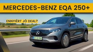 Mercedes Benz EQA 250 2024 EnnyieĚrt joĚ Deal DRIVEN LIVE teszt [upl. by Gilboa286]