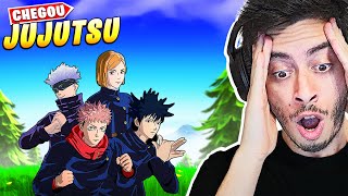 Jujutsu Kaisen chegou no Fortnite [upl. by Ehtiaf]